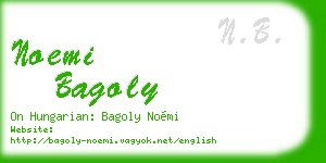 noemi bagoly business card